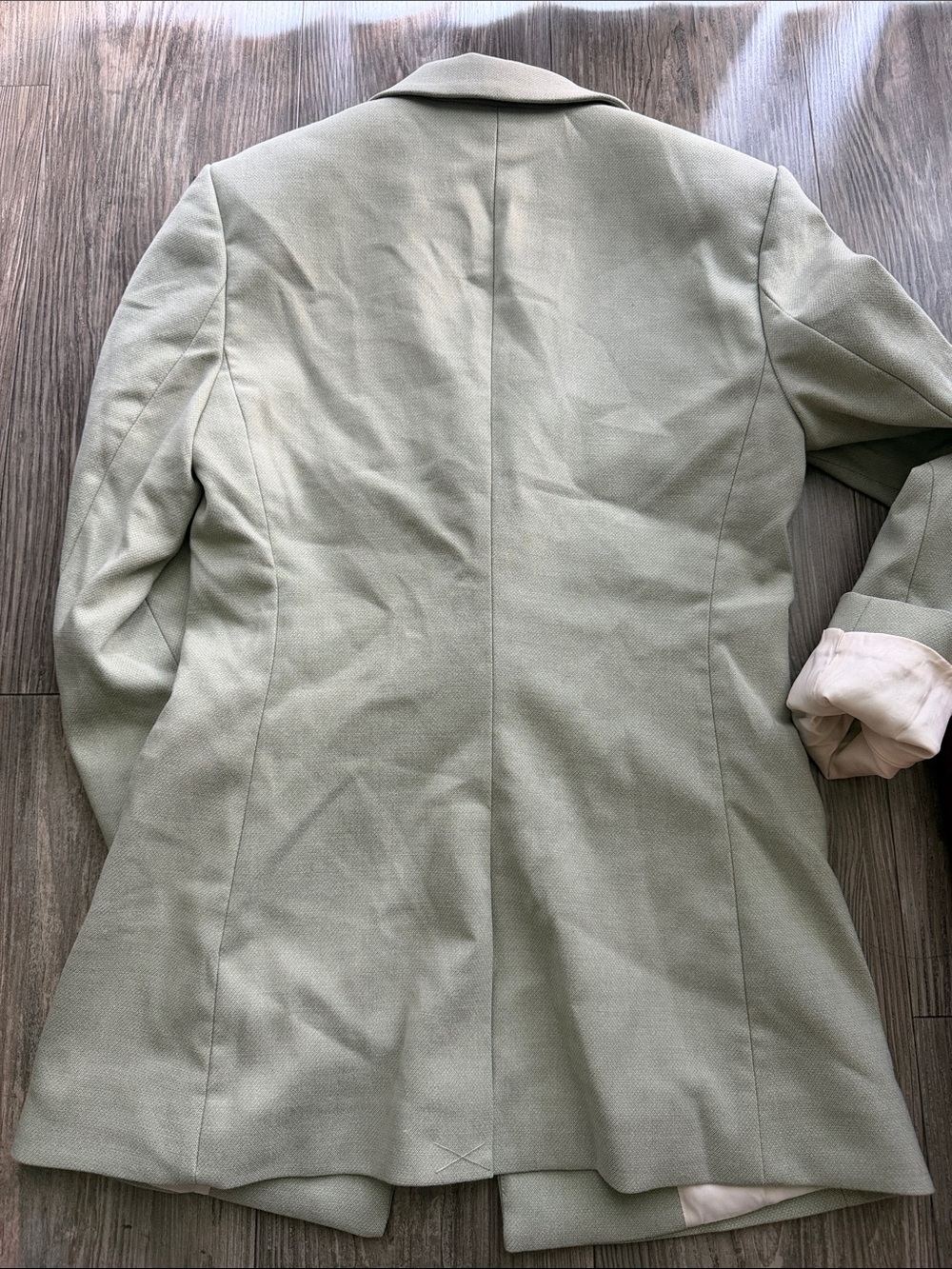 H&M Light Sage Green Blazer - Picture 4 of 5